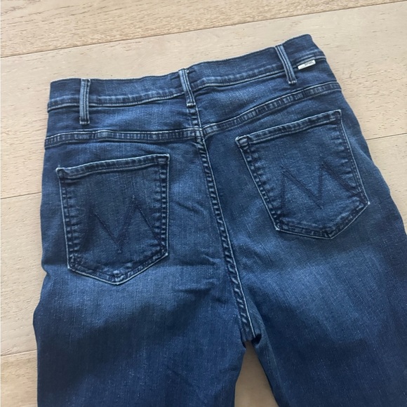 Mother The Hustler Ankle Fray jeans Mint Condition 32 - Picture 6 of 10